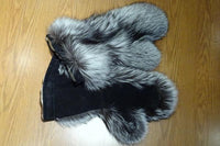 Silver Fox Gauntlet with shearling inside