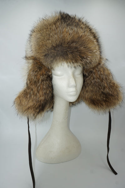 Russian Style full fur hat -Ushanka